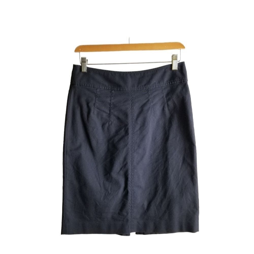 Banana Republic Navy Blue Pencil Skinny Skirt Size 4  7 0266